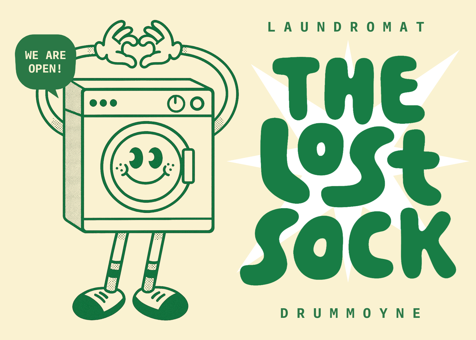 The Lost Sock wordmark