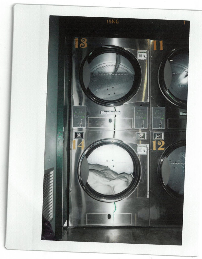 04 dryer stack - The Lost Sock Laundromat